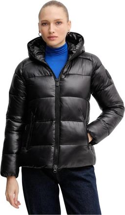 Save The Duck Lois Jacket - Dames - Winterjassen - Zwart - L - Leer - Jassen