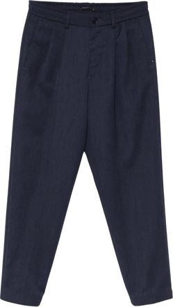 low brand Straight Trousers, male, Blue, W40, Straight Trousers