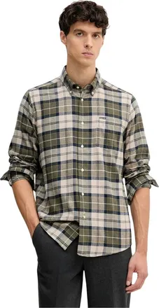 Barbour Overhemden, Heren, Veelkleurig, L, Katoen, Fortrose Tailored Shirt