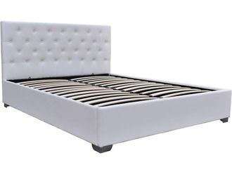 Habitat & Jardin Cama blanco 207 x 148 x 108 cm