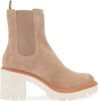Chocolat Blu Womens Ferra Boot In Latte Suede