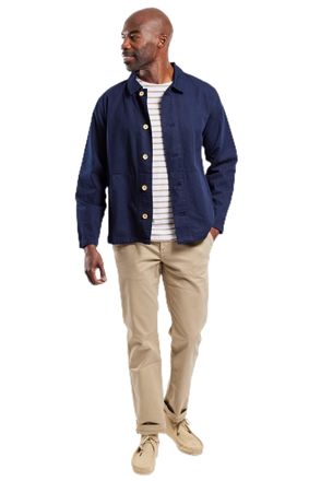 Armor Lux Armor Lux Heritage Fisherman Jacket, Navy Deep, XL, Mens, Deep Navy, XL