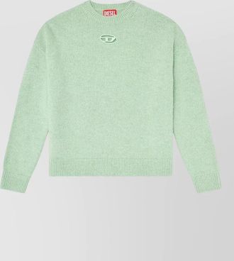 Diesel wool alpaca-blend cutout sweater