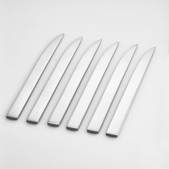 Georg Jensen Jean Nouvel Stainless Steel Dinner Knife Set 6 Pieces 3360014