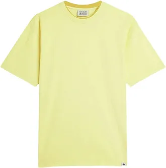Scotch & Soda Heren, Tops, Geel, Maat: M Katoen
