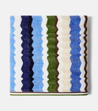 Missoni Eva Zigzag cotton terry bath sheet