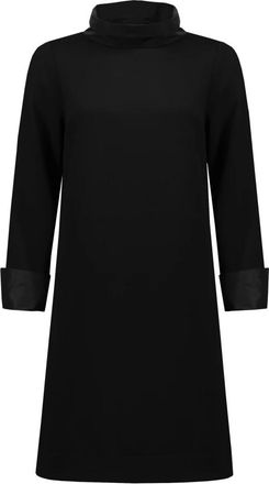 Joseph Ribkoff Trapeze Jurk - Dames - Casual kleedjes - Zwart - 2XL - Polyester - Kleedjes