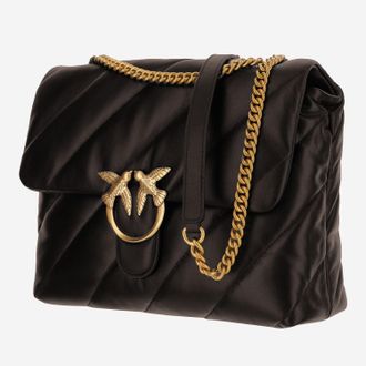 Pinko Love Big Puff Shoulder Bag - Brown