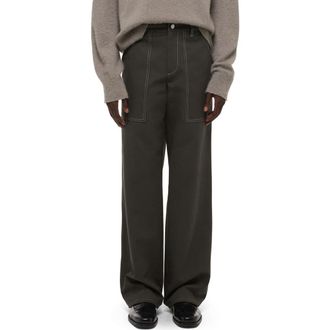 Helmut Lang Utility Pants in Graphite at Nordstrom, Size 33