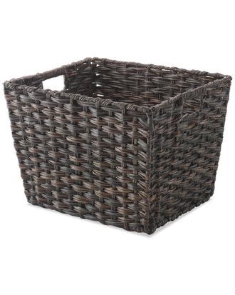 Whitmor Set of 4 Split Rattique Totes