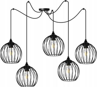 OEM L&aacute;mpara Colgante Ara&ntilde;a Moderna, Techo De Alambre