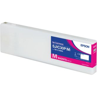 Epson Sjic30p(m): Ink Cartridge For Colorworks C7500g (magenta)