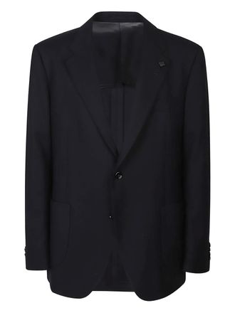 Lardini wool blazer - Blue