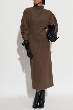 Max Mara Wool Dress Tenuta, Womens, Brown