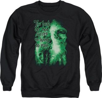 Gildan Lord Of The Rings King Of The Dead Adult Crewneck Sweatshirt