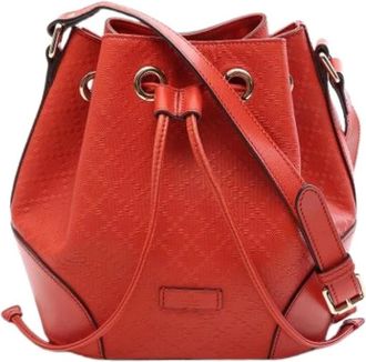 Gucci Pre-owned Bucket Bag - Pre-owned - Mujer - Rojo - ONE SIZE