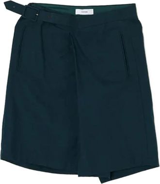 Facetasm Shorts asimmetrici - Blu