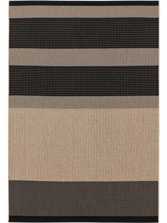 benuta Alfombra de exterior & interior beige/negro 120x170