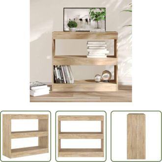 vidaXL vidaXL Libreria rovere - Libreria/Divisorio Rovere Sonoma 80x30x72 cm