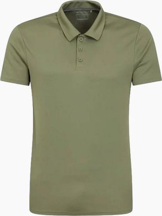 Mountain Warehouse Mens Mountain Warehouse Mens Endurance IsoCool Polo Shirt - Green - Size: 40