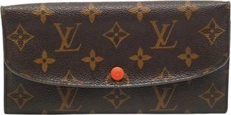 Louis Vuitton Pre-owned Wallets, female, Brown, Size: ONE SIZE Pre-owned Emilie Wallet