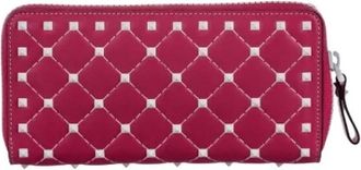 Valentino Pre-owned Wallets, female, Red, Size: ONE SIZE Pre-owned Rockstud Wallet