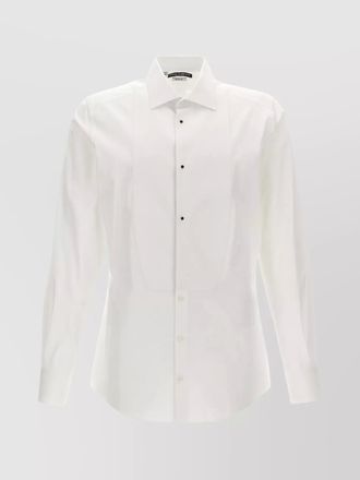 Dolce & Gabbana cotton tuxedo shirt