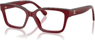 Chanel Dames, Accessoires, Rood, Maat: 52 MM