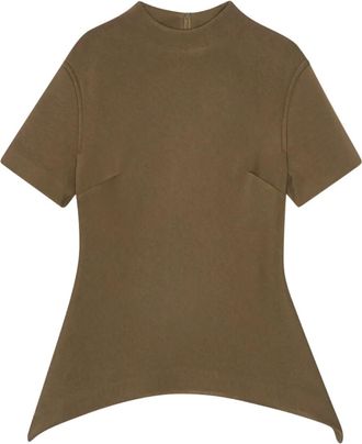 Remain Top Scuba a maniche corte - Marrone