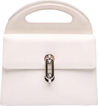 Balenciaga Pre-owned Vintage Handbag - Dames - Vintage Handtas - Wit - ONE Size - Leer - Vintage