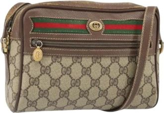 Gucci Pre-owned Cross Body Bags, female, Beige, Size: ONE SIZE Pre-owned Cross Body Bag