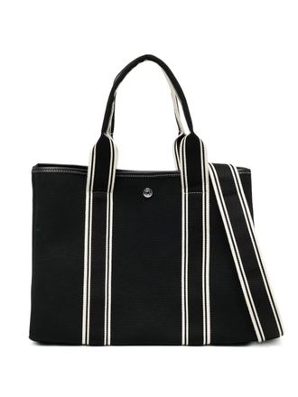Rue de Verneuil medium Traversée tote bag - women - Leather/Polyester/Cotton - One Size - Black