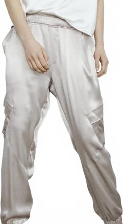 M&eacute;lissa Nepton Jacob Cargo Jogger In Stone