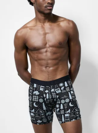 Saxx Mens 6 camping boxer brief DROPTEMP TM