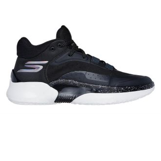 Skechers Heren Resagrip Logo Sneakers (Zwart/Wit)