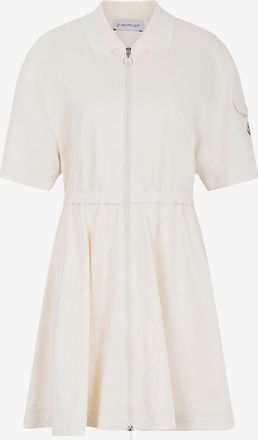 Moncler Kurzes Sweat-Polokleid mit Cargotasche