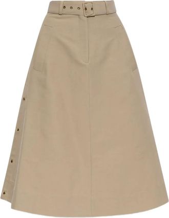 Moncler Minigonna in cotone - Toni neutri