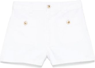 Sandro Shorts denim a vita alta - Bianco