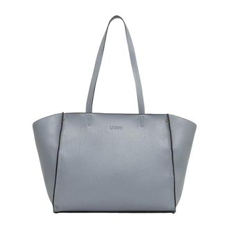 Liu Jo Tassen, Dames, Blauw, ONE Size, Polyester, Grote Shopper