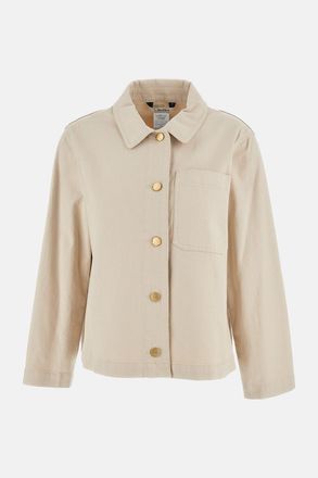 Max Mara Giacca In Denim Di Cotone