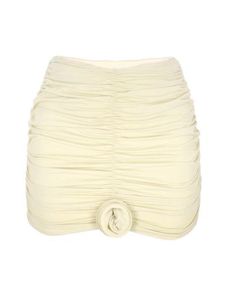 La Reveche Lillibet Stretchy Front Center Mini Skirt
