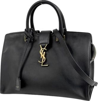 Saint Laurent Pre-owned Vintage Handbag - Dames - Vintage Handtas - Zwart - ONE Size - Vintage