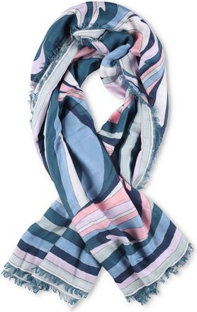 Emilio Pucci Pesci Print cashmere Blend Scarf