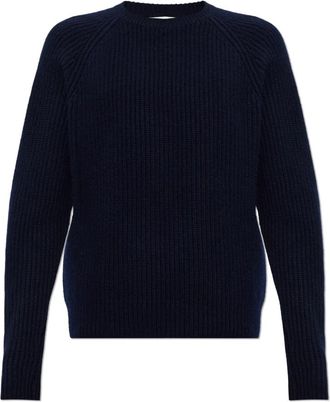 Lisa Yang Cashmere Sweater Soren - Heren - Cashmere truien - Blauw - 2XL - Kasjmier - Truien & Vesten