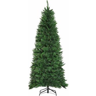 HOMCOM Rbol De Navidad Artificial &Aacute;rbol Con Soporte 210cm 865 Ramas Verde