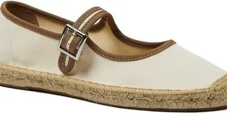 Lands End Mary Jane Espadrille Flats in Natural at Nordstrom, Size 10