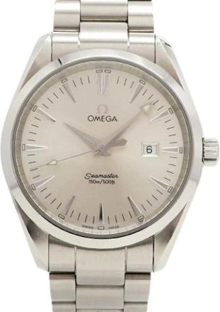 Omega Pre-owned Watches, male, Gray, Size: ONE SIZE Pre-owned Vintage Wristwatch