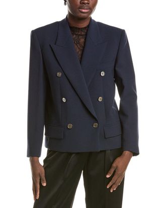 Michael Kors Wool Serge Admiral Blazer