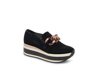 Dolce Vita Jhenee Perf Womens Shoes Onyx Suede : 5.5 M