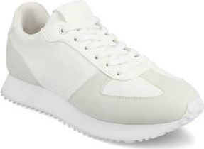 Journee Collection Flow Casual Sneaker in White at Nordstrom Rack, Size 6.5